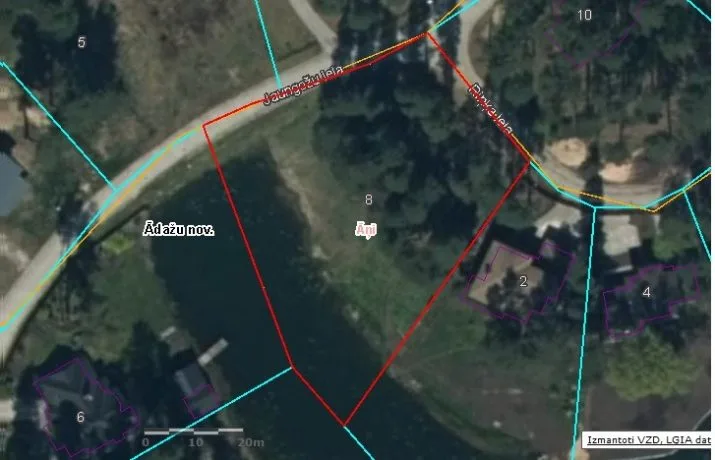 Продажа земли, Jaungožu улица 8, Ādažu novads, Āņi / 58 000 € 10