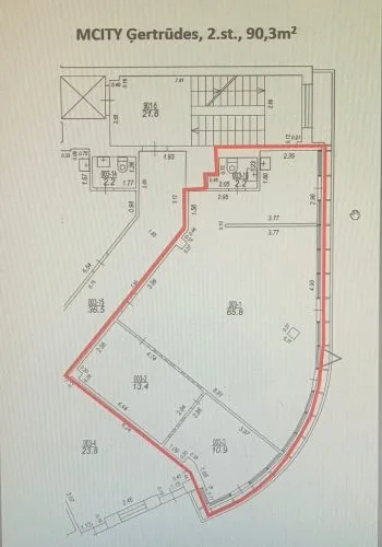 Office For Rent, Ģertrūdes street 66, Rīga, Labais krasts, Centrs / 720 € 14