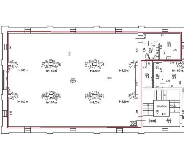 Аренда офиса, Maskavas улица 6, Rīga, Labais krasts, Centrs / 2 478 € 11
