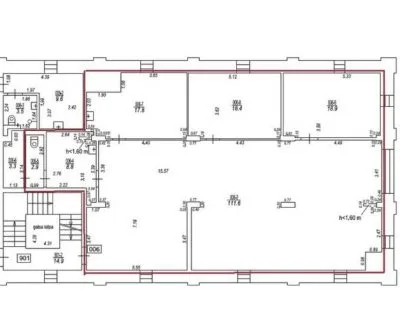 Аренда офиса, Maskavas улица 6, Rīga, Labais krasts, Centrs / 2 478 € 10