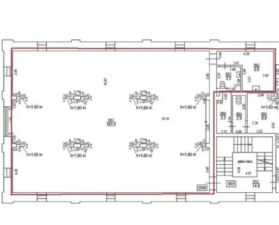Аренда офиса, Maskavas улица 6, Rīga, Labais krasts, Centrs / 2 478 € 11