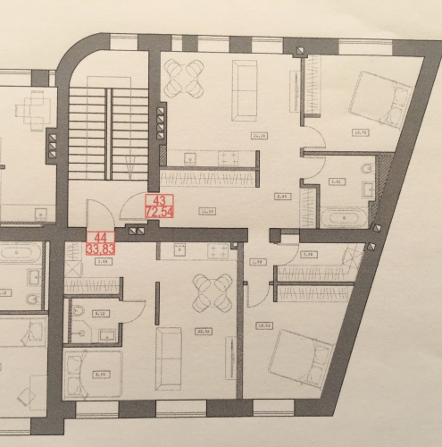 Pārdod dzīvokli, Čaka iela 30a, Rīga, Labais krasts, Centrs / 173 250 € 16