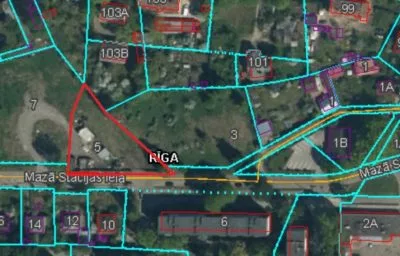 Pārdod zemi, Mazā Stacijas iela 5, Rīga, Kreisais krasts, Iļģuciems / 70 000 € 2