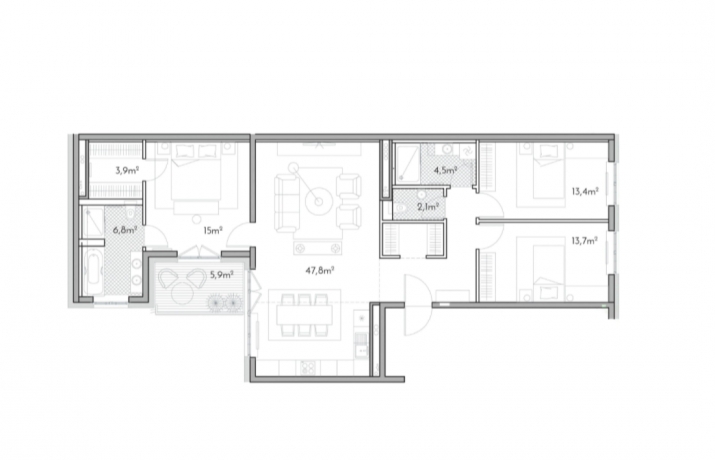Pārdod dzīvokli, Antonijas iela 17A, Rīga, Labais krasts, Centrs / 400 000 € 19
