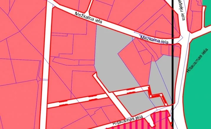 Pārdod zemi, Mežkalna iela 25, Rīga, Kreisais krasts, Ziepniekkalns / 3 556 650 € 3