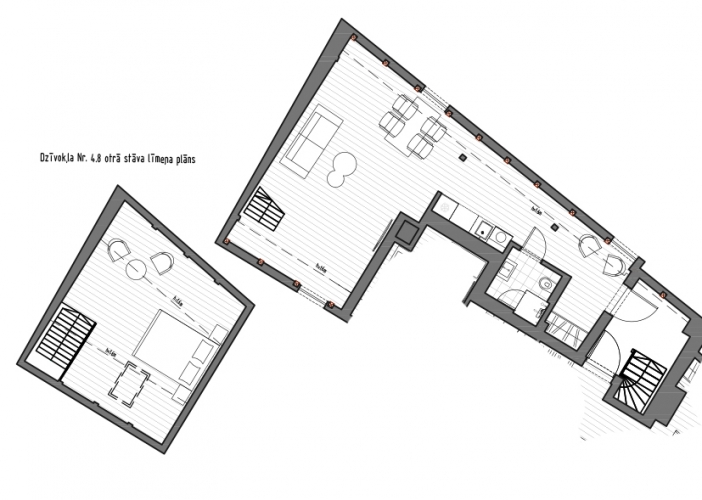 Pārdod dzīvokli, Šķūņu iela 6, Rīga, Labais krasts, Vecrīga / 74 990 € 10