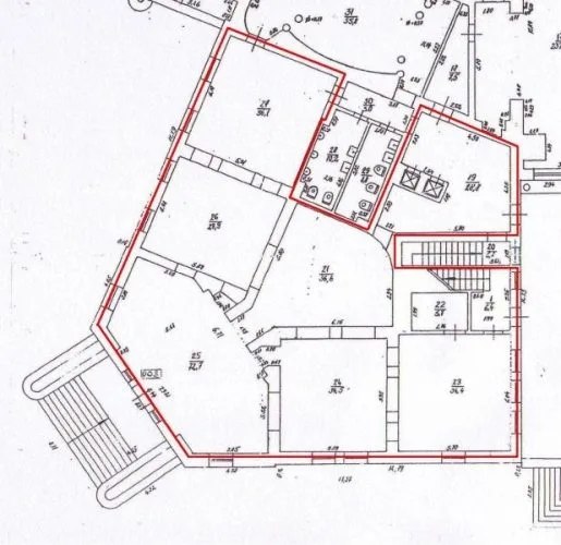 commercial premises For Rent, Tērbatas street 2, Rīga, Labais krasts, Centrs / 25 000 € 12