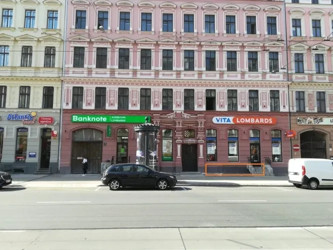 Izīrē tirdzniecības telpas, Merķeļa iela 7, Rīga, Labais krasts, Centrs / 1 330 € 8