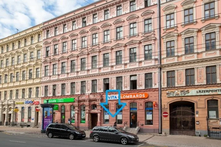 Izīrē tirdzniecības telpas, Merķeļa iela 7, Rīga, Labais krasts, Centrs / 1 330 € 9