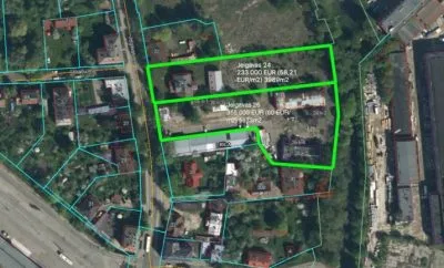 Land plot For Sale, Jelgavas street 24, Rīga, Kreisais krasts, Torņkalns / 336 000 € 8