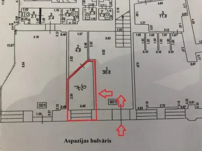 commercial premises For Rent, Aspāzijas bulvāris 32, Rīga, Labais krasts, Centrs / 500 € 6