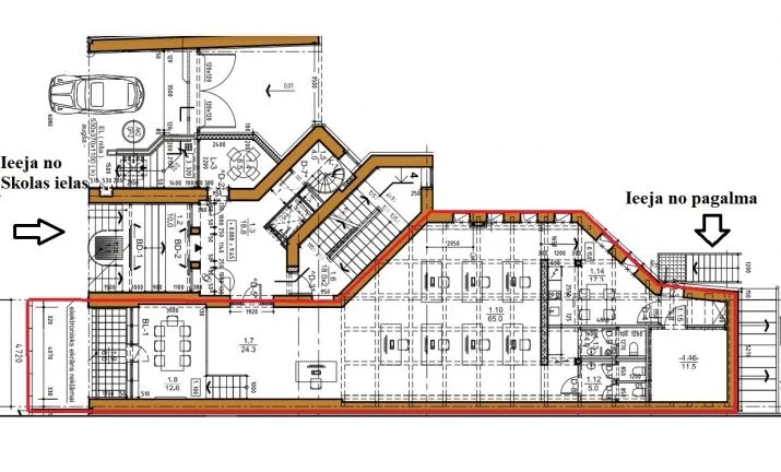 Аренда офиса, Skolas улица 24, Rīga, Labais krasts, Centrs / 1 820 € 21