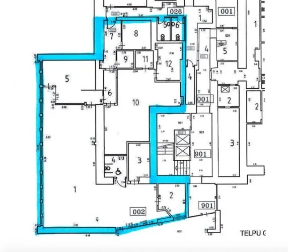 Izīrē tirdzniecības telpas, Maskavas iela 240, Rīga, Labais krasts, Ķengarags / 2 340 € 12