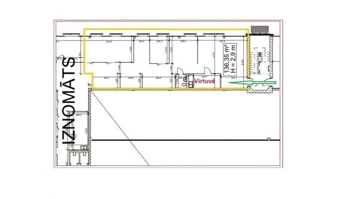 Office For Rent, Ulmaņa gatve 127, Rīga, Kreisais krasts, Šampēteris / 848 € 14