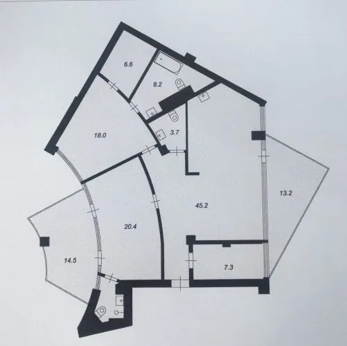 Izīrē dzīvokli, Mežaparka prospekts iela 1, Jūrmala, Dzintari / 1 800 € 14