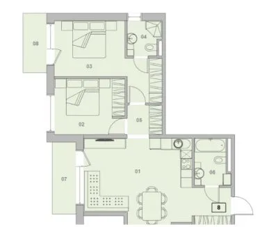 Izīrē dzīvokli, Ikšķiles iela 1, Jūrmala, Dzintari / 1 600 € 25