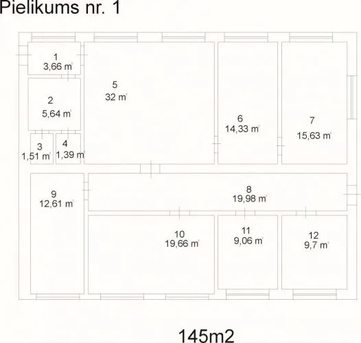 Office For Rent, Aiviekstes street 20, Rīga, Labais krasts, Maskavas forštate / 725 € 9
