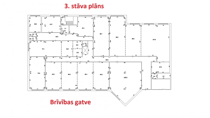 Izīrē biroju, Brīvības gatve iela 403, Rīga, Labais krasts, Jugla / 1 450 € 34