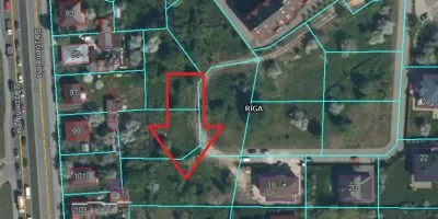 Pārdod zemi, Kaķu iela 16, Rīga, Labais krasts, Dārzciems / 138 600 € 8