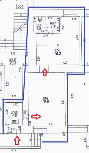 commercial premises For Rent, Brīvības gatve street 224, Rīga, Labais krasts, Teika / 264 € 4