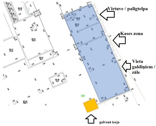commercial premises For Rent, Tālejas street 1, Rīga, Labais krasts, Čiekurkalns / 2 156 € 15