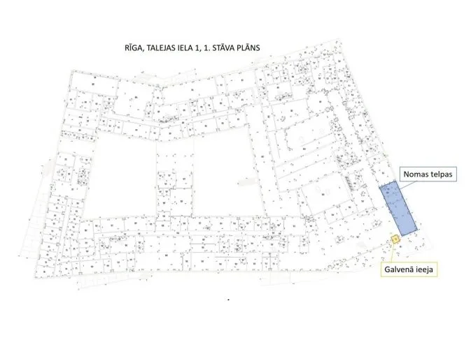 commercial premises For Rent, Tālejas street 1, Rīga, Labais krasts, Čiekurkalns / 2 156 € 16