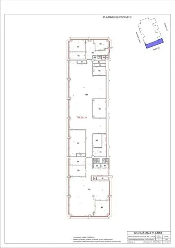 Office For Rent, Republikas laukums street 2a, Rīga, Labais krasts, Centrs / 12 240 € 24