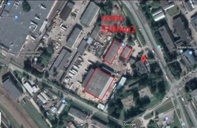 Land plot For Rent, Krustpils street 6, Rīga, Labais krasts, Centrs / 3 640 € 10