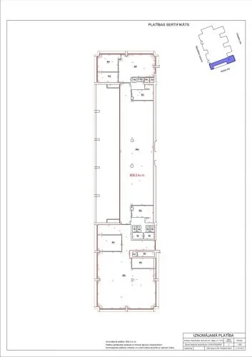 Izīrē biroju, Republikas laukums iela 2a, Rīga, Labais krasts, Centrs / 9 728 € 14