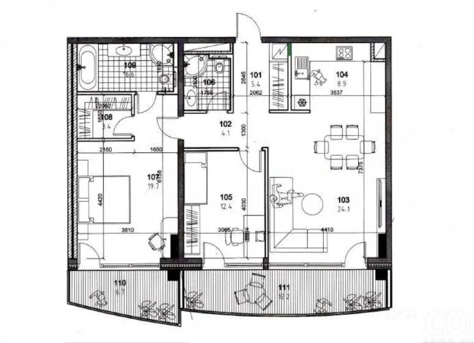 Pārdod dzīvokli, Jāņa Daliņa iela 8, Rīga, Labais krasts, Centrs / 225 000 € 18