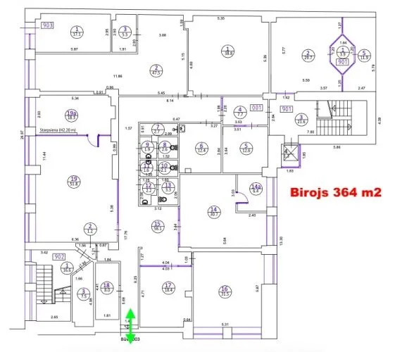 Аренда офиса, Krasta улица 105, Rīga, Labais krasts, Ķengarags / 2 555 € 11