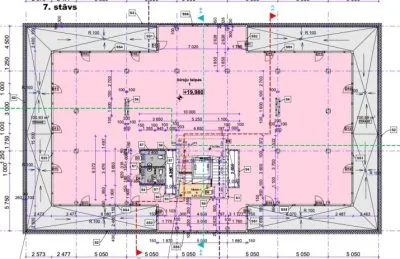 Izīrē biroju, Cēsu iela 31, Rīga, Labais krasts, Centrs / 30 000 € 9