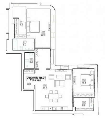 Pārdod dzīvokli, Krišjāņa Valdemāra iela 37, Rīga, Labais krasts, Centrs / 295 000 € 11