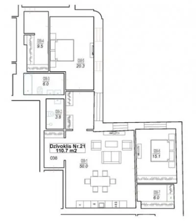 Pārdod dzīvokli, Krišjāņa Valdemāra iela 37, Rīga, Labais krasts, Centrs / 295 000 € 11