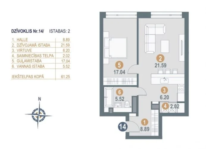 Apartment For Sale, Jaunā Mežaparka street 36, Rīga, Labais krasts, Mežaparks / 181 000 € 11