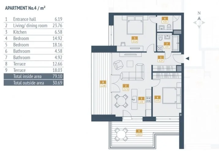 Apartment For Sale, Jaunā Mežaparka street 36, Rīga, Labais krasts, Mežaparks / 286 000 € 11
