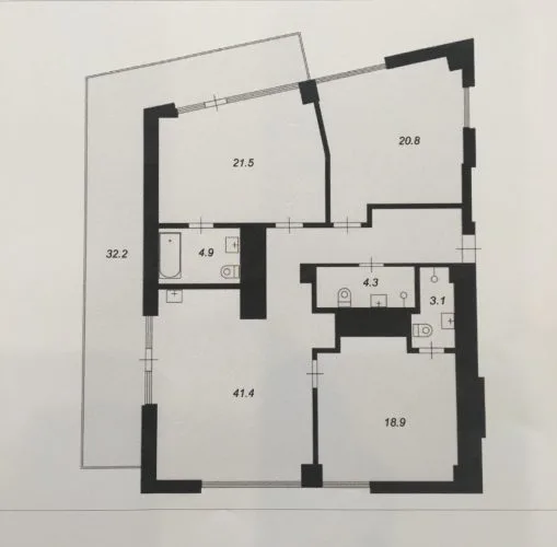 Pārdod dzīvokli, Mežaparka prospekts iela 1, Jūrmala, Dzintari / 335 000 € 13