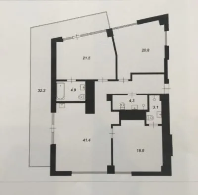 Pārdod dzīvokli, Mežaparka prospekts iela 1, Jūrmala, Dzintari / 335 000 € 13