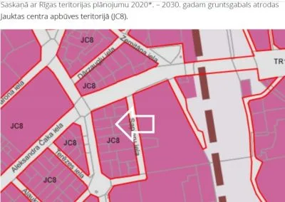 Pārdod zemi, Pērnavas iela 13, Rīga, Labais krasts, Centrs / 250 000 € 2