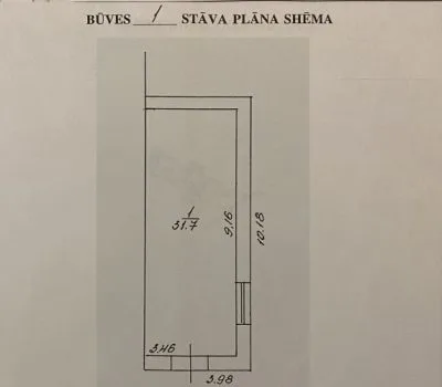 Продажа коммерческой недвижимости, Brīvības улица 197C, Rīga, Labais krasts, Centrs / 32 000 € 6