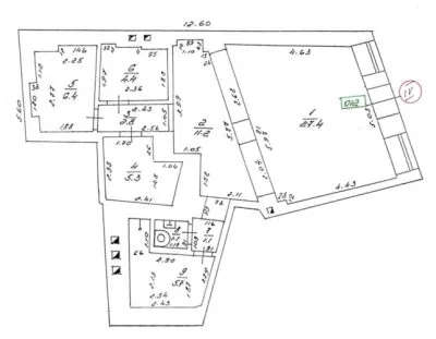 commercial premises For Rent, Kaļķu street 6, Rīga, Labais krasts, Vecrīga / 1 635 € 4