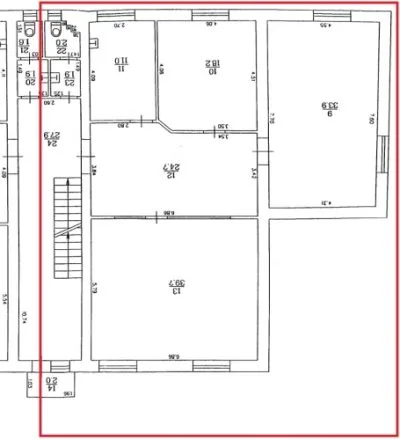 Izīrē tirdzniecības telpas, Artilērijas iela 40, Rīga, Labais krasts, Centrs / 881 € 17