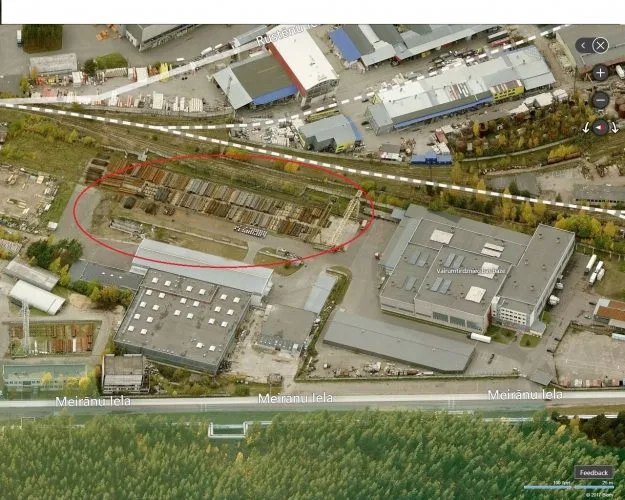 Land plot For Rent, Meirānu street 4, Rīga, Labais krasts, Pļavnieki / 7 200 €