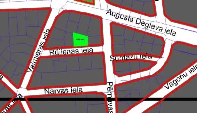Land plot For Sale, Rūjienas street 5, Rīga, Labais krasts, Centrs / 99 000 € 6