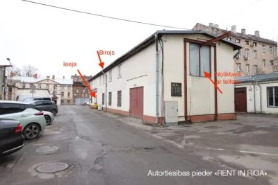 Izīrē tirdzniecības telpas, Artilērijas iela 40, Rīga, Labais krasts, Centrs / 415 € 1