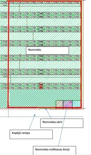 Warehouse facilities For Rent, Bitēnu street 1, Rīga, Labais krasts, Berģi / 3 375 € 11