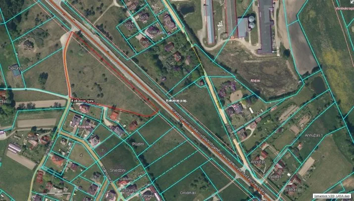 Land plot For Sale, Veisu street 1, Ķekavas novads / 150 000 € 12
