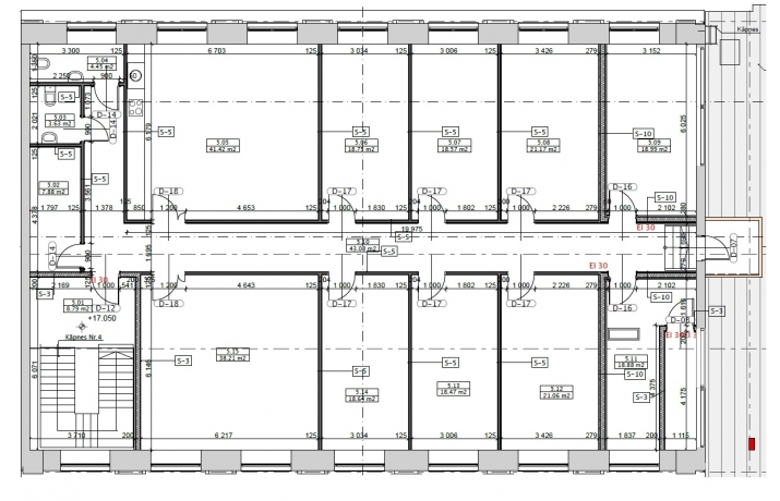Izīrē biroju, Vingrotāju iela 1, Rīga, Labais krasts, Centrs / 3 020 € 15