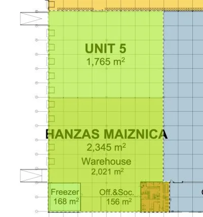 Warehouse facilities For Rent, Kroņi street 1, Ķekavas novads, Ķekavas pagasts, Ķekava / 17 879 € 6