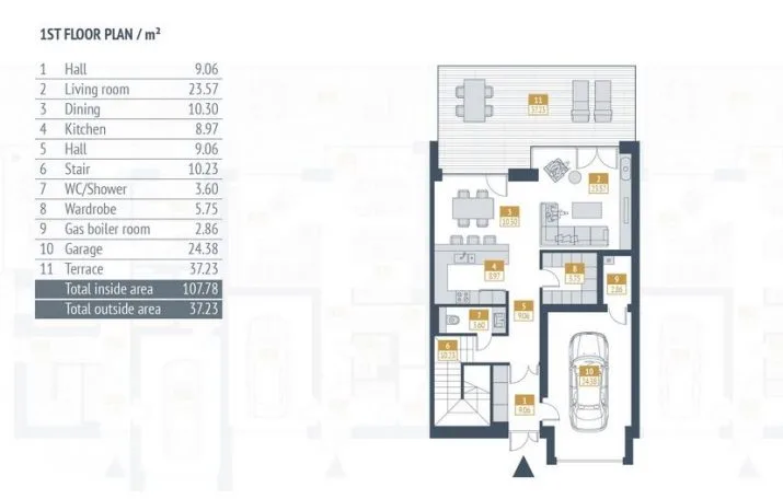 Продажа дома, Jaunā Mežaparka улица 46, Rīga, Labais krasts, Mežaparks / 599 100 € 19